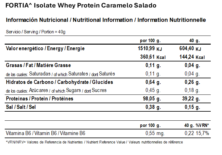 Info. Nutri. Iso Caramelo Salado